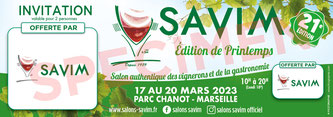 Salon SAVIM à Marseille printemps 2023 - Invitations